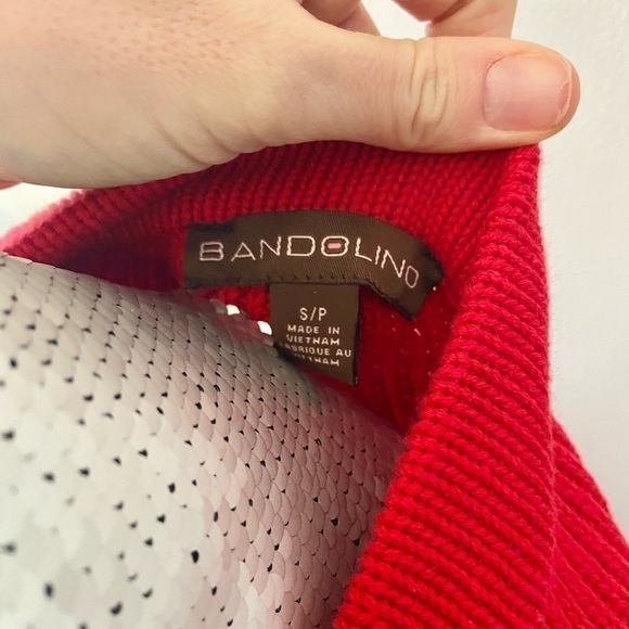 bandolino Chunky Knit Button Cardigan in Ruby Red | Small | EUC - Picture 7 of 10